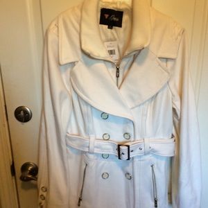 Winter White Peacoat